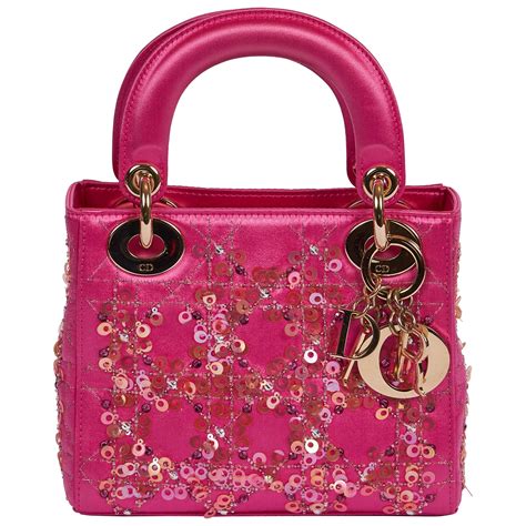 lady dior pink mini|mini Lady Dior bag pink.